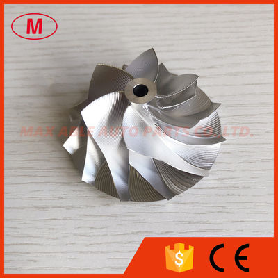 CT10V 17291-0L040 Upgrade 42.87/62.00mm 6+6 blades Point Milling, Air Curve, Performance Design billet compressor wheel