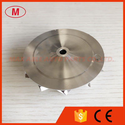 CT10V 17291-0L040 Upgrade 42.87/62.00mm 6+6 blades Point Milling, Air Curve, Performance Design billet compressor wheel