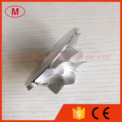 CT10V 17291-0L040 Upgrade 42.87/62.00mm 6+6 blades Point Milling, Air Curve, Performance Design billet compressor wheel