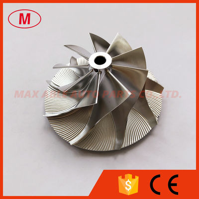 K16 reverse 45.79/67.00mm 9+0blades high performance turbo milling/aluminum 2618/billet compressor wheel