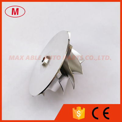 K16 reverse 45.79/67.00mm 9+0blades high performance turbo milling/aluminum 2618/billet compressor wheel