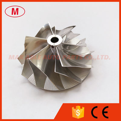 TB25 445436-0009 47.20/60.13mm 6+6 blades high performance turbocharger milling/aluminum 2618/billet compressor wheel