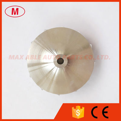 TB25 445436-0009 47.20/60.13mm 6+6 blades high performance turbocharger milling/aluminum 2618/billet compressor wheel
