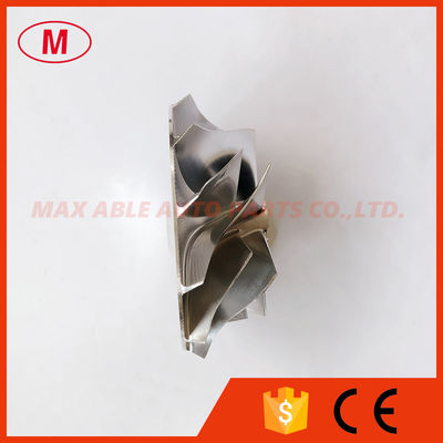 TB25 445436-0009 47.20/60.13mm 6+6 blades high performance turbocharger milling/aluminum 2618/billet compressor wheel