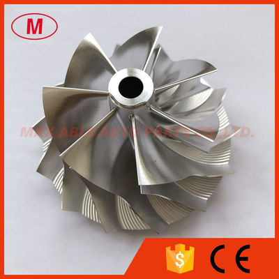 K26 5326-123-2209 54.64/71.00mm 7+7 blades performance aluminum 2618/billet compressor wheel for 5326-970-7700