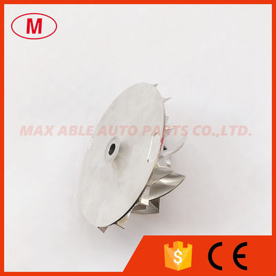 GT2835 52.80/73.00mm 7+7blades high performance Turbocharger aluminum 2618/milling/billet compressor wheel