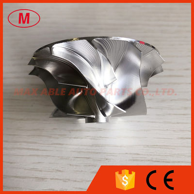 RHF5 forward 39.94/52.50mm 6+6 blades high performance Turbo milling/aluminum 2618/billet compressor wheel for 06H145702