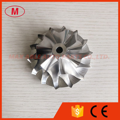 RHC7 57.23/85.90mm 7+7 blades high performance Turbocharger milling/aluminum 2618/billet compressor wheel