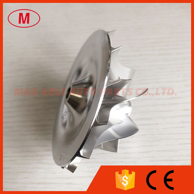 RHC7 57.23/85.90mm 7+7 blades high performance Turbocharger milling/aluminum 2618/billet compressor wheel