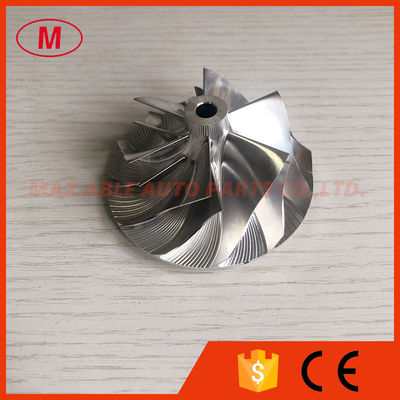 RHF55 reverse 53.11/71.00mm 6+6 blades turbocharger milling/aluminum 2618/billet compressor wheel