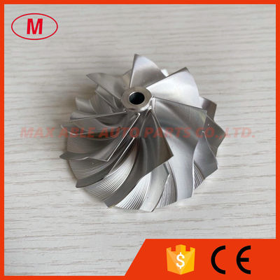 GT30 reverse 54.50/70.00mm 7+7 blades High performance Turbo milling/aluminum 2618/billet compressor wheel