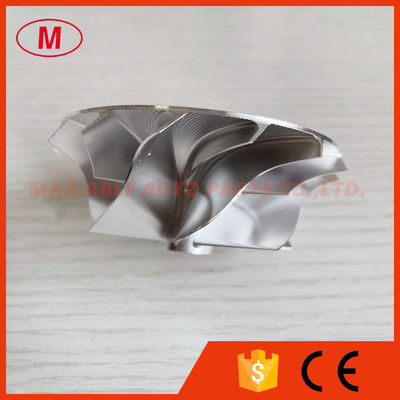 GT30 reverse 54.50/70.00mm 7+7 blades High performance Turbo milling/aluminum 2618/billet compressor wheel