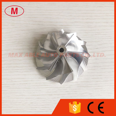 reverse 6+6 blades 57.04/76.13mm high performance turbo milling/aluminum 2618/billet compressor wheel
