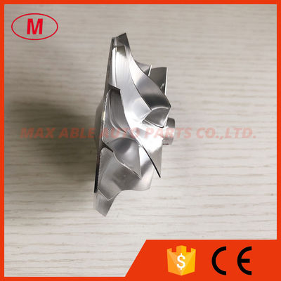reverse 6+6 blades 57.04/76.13mm high performance turbo milling/aluminum 2618/billet compressor wheel