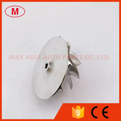 TD04 reverse 42.00/60.00mm 9+0 blades high performance Turbocharger milling/aluminum 2618/billet compressor wheel