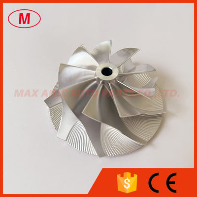 TD04 46.00/62.00mm 9+0 blades high performance Turbocharger milling/aluminum 2618/billet compressor wheel