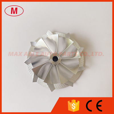TD04 46.00/62.00mm 9+0 blades high performance Turbocharger milling/aluminum 2618/billet compressor wheel