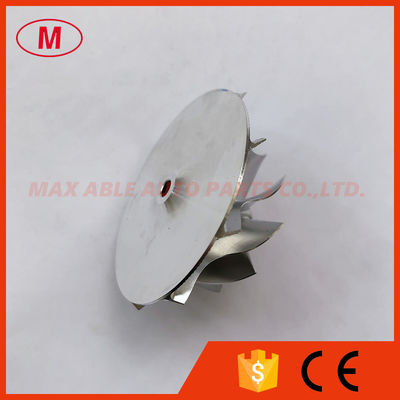 TD03 forward 35.53/50.96mm 9+0 blades high performance Turbo milling/aluminum 2618/billet compressor wheel