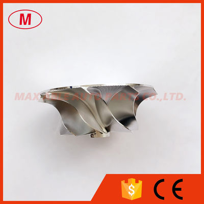 TD03 forward 35.53/50.96mm 9+0 blades high performance Turbo milling/aluminum 2618/billet compressor wheel