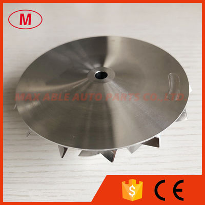 T04S reverse 8635R P00767 62.30/86.15mm 7+7 blades performance turbo aluminum 2618/milling/billet compressor wheel