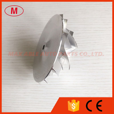 T04S reverse 8635R P00767 62.30/86.15mm 7+7 blades performance turbo aluminum 2618/milling/billet compressor wheel