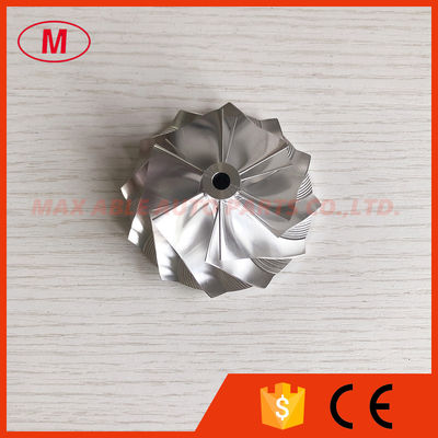 CT26 50.00/68.00mm 6+6 Blades high performance turbo aluminum 2618/milling/billet compressor wheel