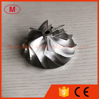 CT26 50.00/68.00mm 6+6 Blades high performance turbo aluminum 2618/milling/billet compressor wheel