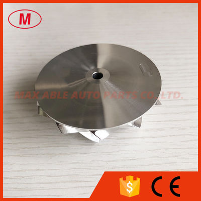 CT26 50.00/68.00mm 6+6 Blades high performance turbo aluminum 2618/milling/billet compressor wheel