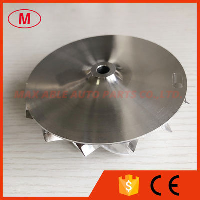 K27 61.47/89.00mm 7+7 blades Turbo milling/aluminum 2618/billet compressor wheel