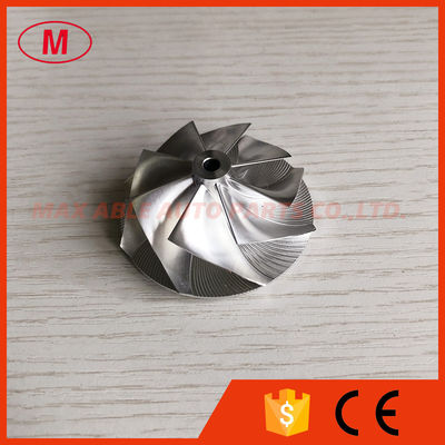 KP39 41.61/52.00mm 8+0 blades high performance turbocharger milling/aluminum 2618/Billet compressor wheel