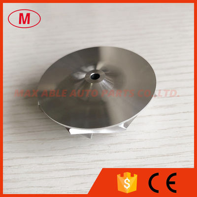 KP39 41.61/52.00mm 8+0 blades high performance turbocharger milling/aluminum 2618/Billet compressor wheel