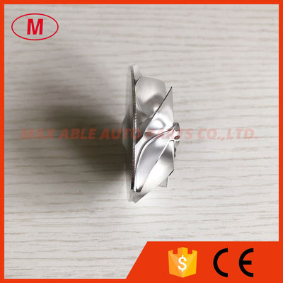KP39 41.61/52.00mm 8+0 blades high performance turbocharger milling/aluminum 2618/Billet compressor wheel