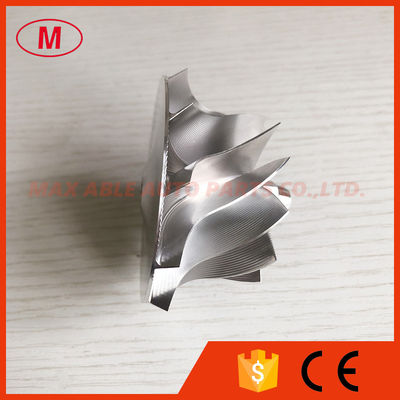 TD05H 52.56/68.01mm 11+0 blades high performance point milling Bullet Head milling/aluminum 2618/billet compressor wheel