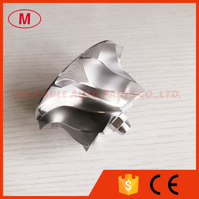 TD05H 52.56/68.01mm 11+0 blades high performance point milling Bullet Head milling/aluminum 2618/billet compressor wheel