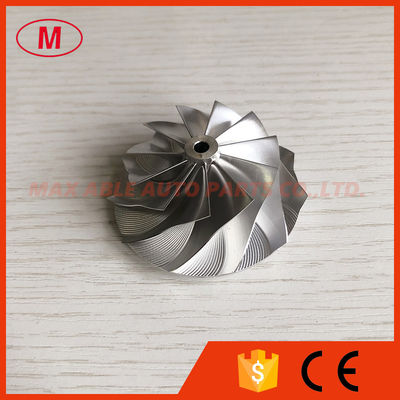 GT12 reverse 42.12/56.03mm 11+0 blades high performance turbocharger milling/aluminum 2618/billet compressor wheel
