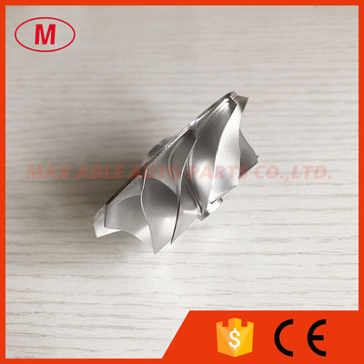 GT12 reverse 42.12/56.03mm 11+0 blades high performance turbocharger milling/aluminum 2618/billet compressor wheel