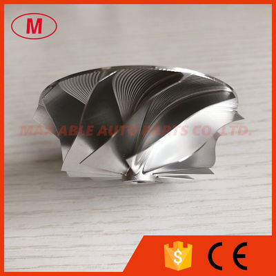 GT12 reverse 42.12/56.03mm 11+0 blades high performance turbocharger milling/aluminum 2618/billet compressor wheel