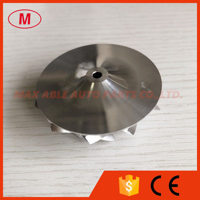 GT12 42.12/56.03mm 11+0 blades high performance turbocharger milling/aluminum 2618/billet compressor wheel