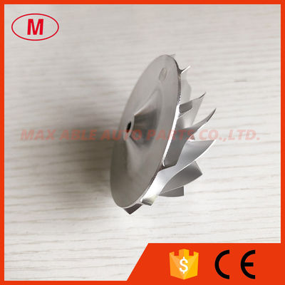 GT12 42.12/56.03mm 11+0 blades high performance turbocharger milling/aluminum 2618/billet compressor wheel