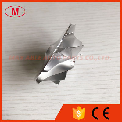 GT12 42.12/56.03mm 11+0 blades high performance turbocharger milling/aluminum 2618/billet compressor wheel