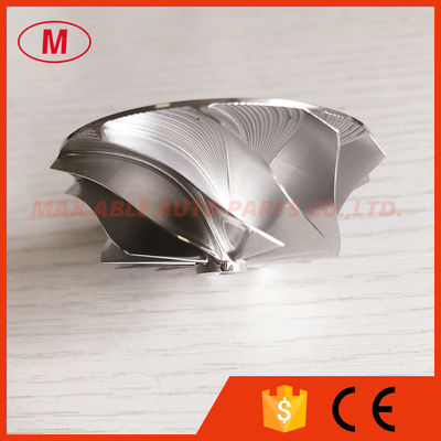 GT12 42.12/56.03mm 11+0 blades high performance turbocharger milling/aluminum 2618/billet compressor wheel