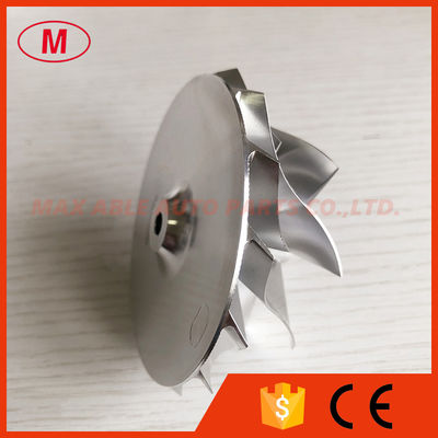 B03G reverse 7+7 blades 59.00/76.00mm High performance Turbo milling/aluminum 2618/billet compressor wheel cutback 0.0
