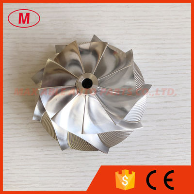 GTX4202 6418-4 75.83/102.75mm 9+0 blades performance racing turbocharger milling/aluminum 2618/Billet compressor wheel