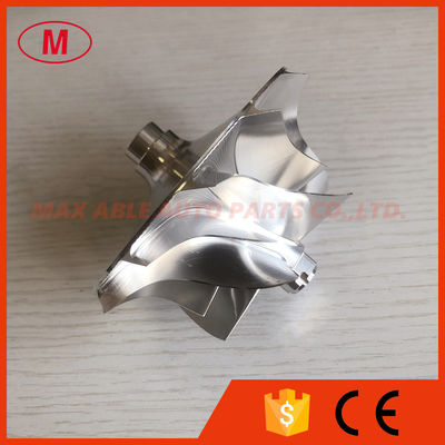 GT38 63.50/88.25mm 6+6blades high performance turbo milling/aluminum 2618/billet compressor wheel