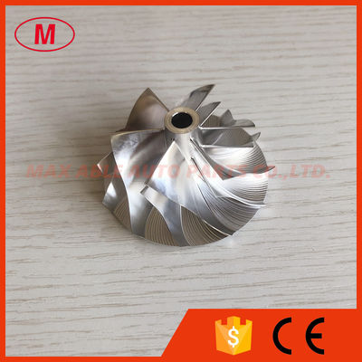RHF5 43.40/56.00mm 6+6 blades turbo milling/aluminum 2618/billet compressor wheel