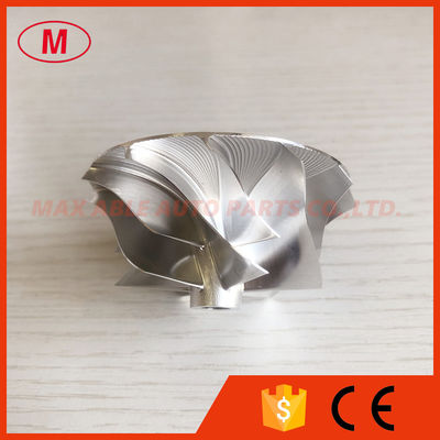 RHF5 43.40/56.00mm 6+6 blades turbo milling/aluminum 2618/billet compressor wheel