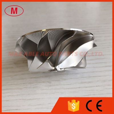 GT2867 reverse 49.70/67.40mm 11+0 Blades turbo aluminum 2618/milling/billet compressor wheel for Racing