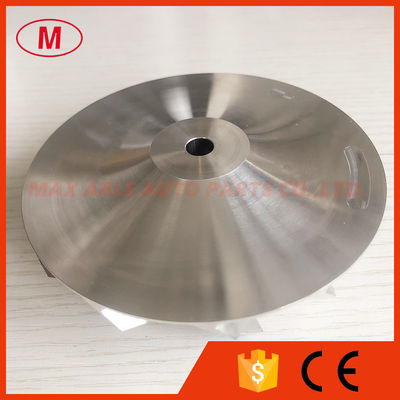 GT45 76.56/102.36mm 6+6Blades turbo aluminum 2618/milling/Billet compressor wheel