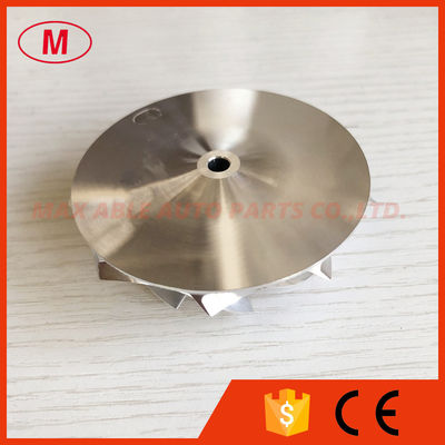 TD04HL 52.50/68.00mm 9+0 blades high performance turbo milling/aluminum 2618/billet compressor wheel .