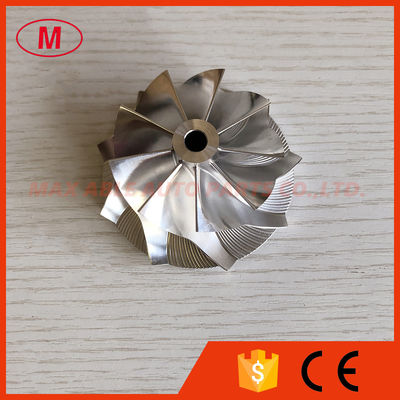 TD05H 20G 49179-43400 52.56/68.01mm 9+0 blades performance high blade milling/aluminum 2618/billet compressor wheel